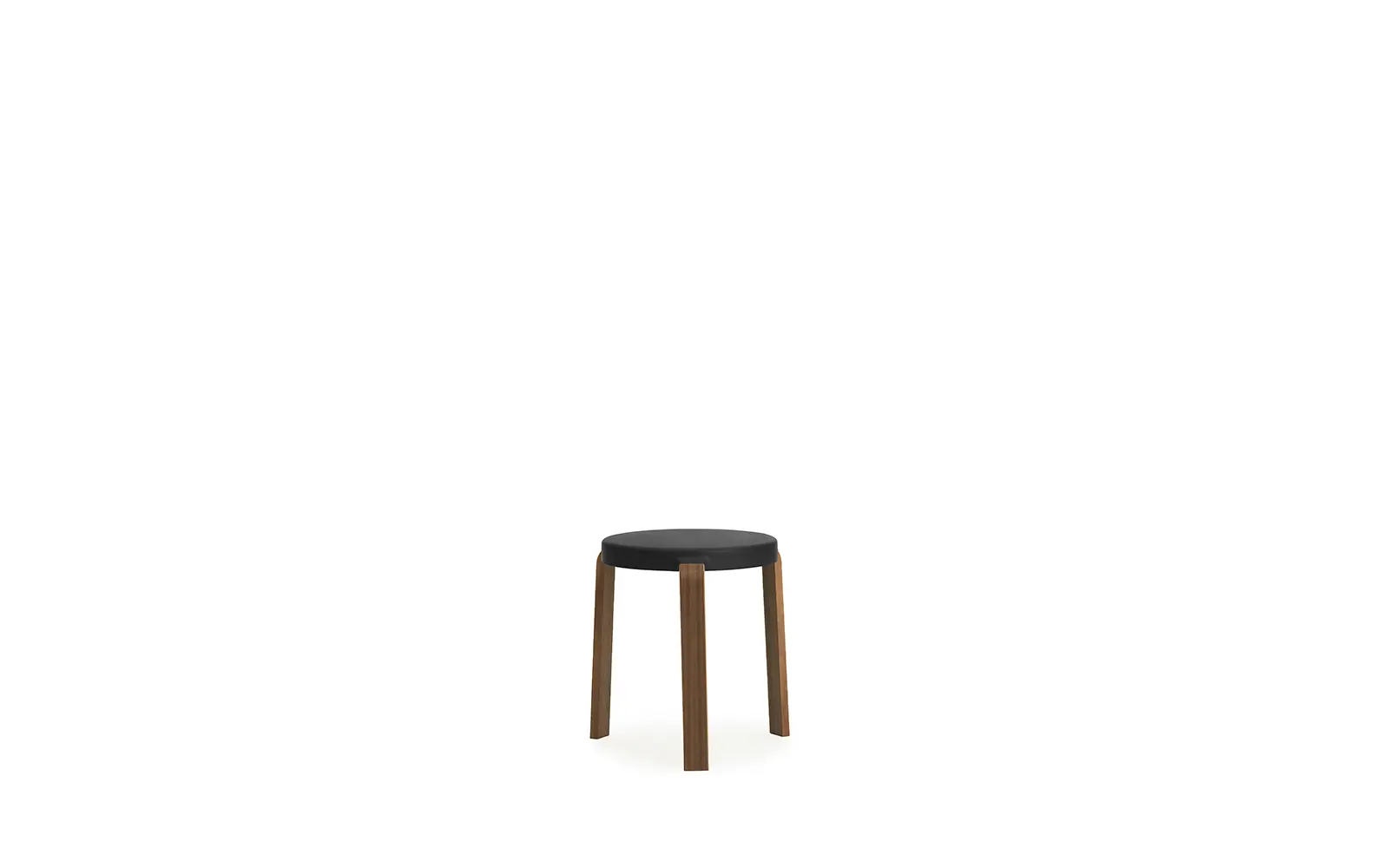 Normann Copenhagen Tap Stuhl Walnuss/ schwarz – Bild 2