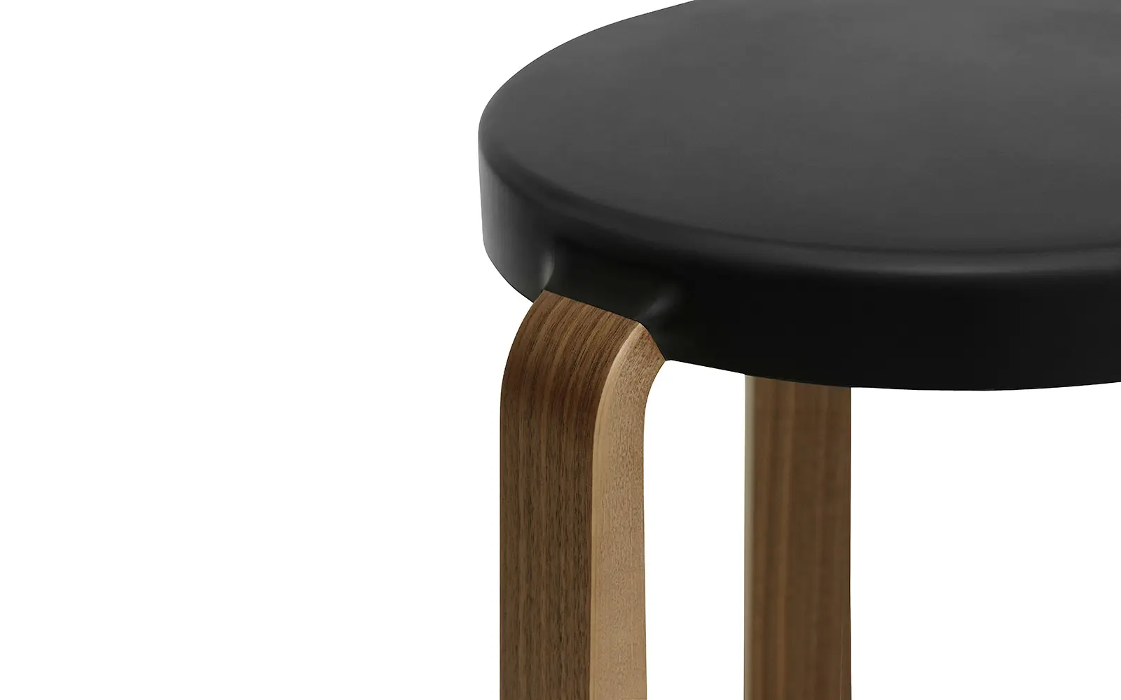 Normann Copenhagen Tap Stuhl Walnuss/ schwarz – Bild 3