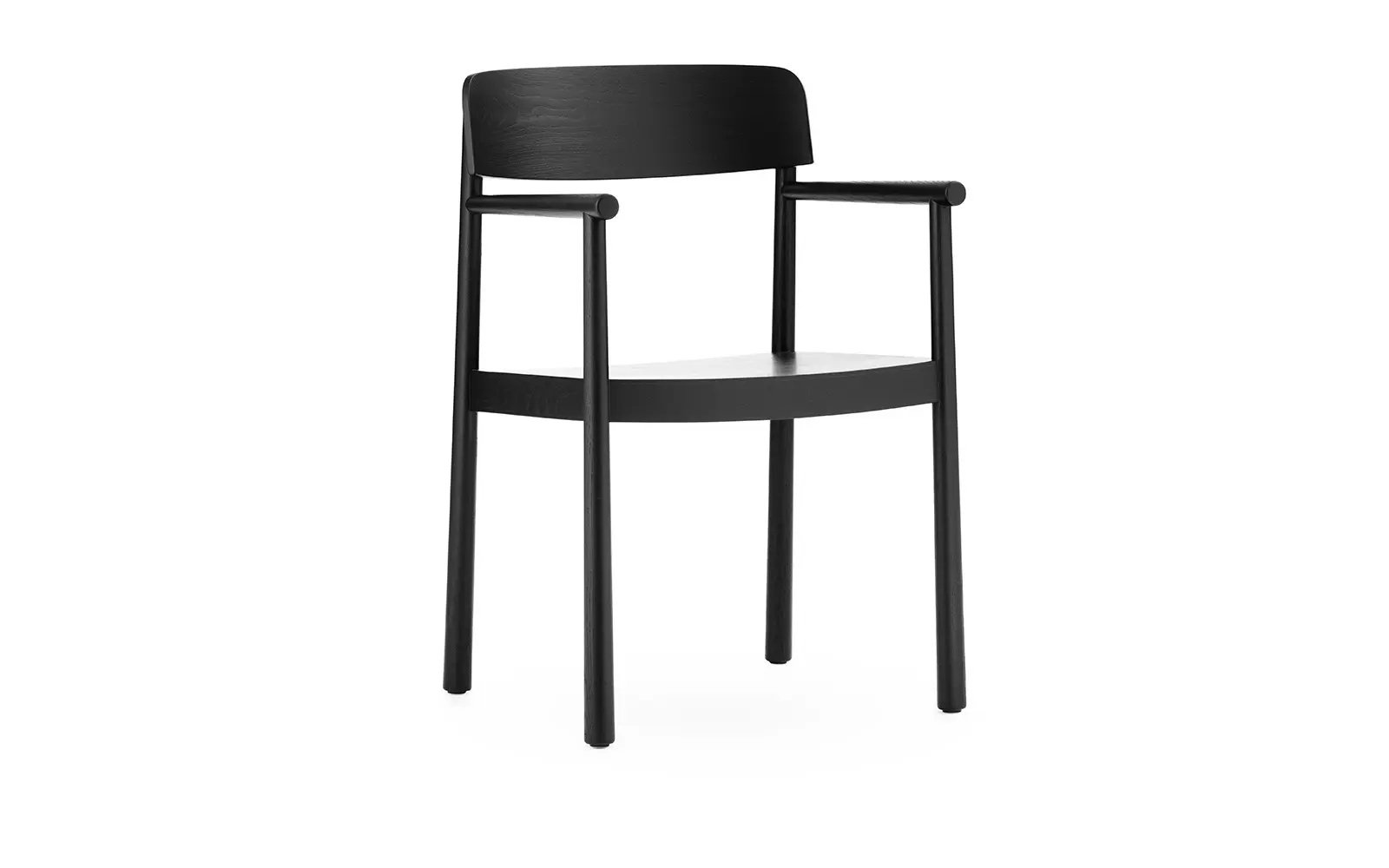 Normann Copenhagen Timb Armchair, Black