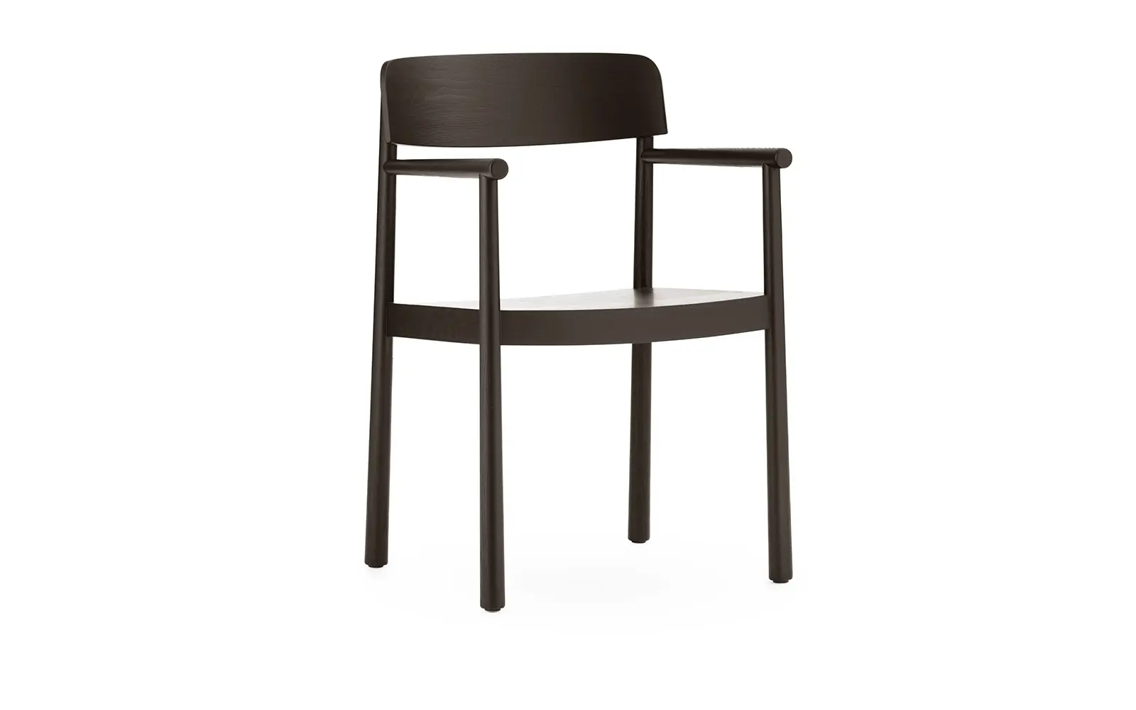 Normann Copenhagen Timb Armchair Brown