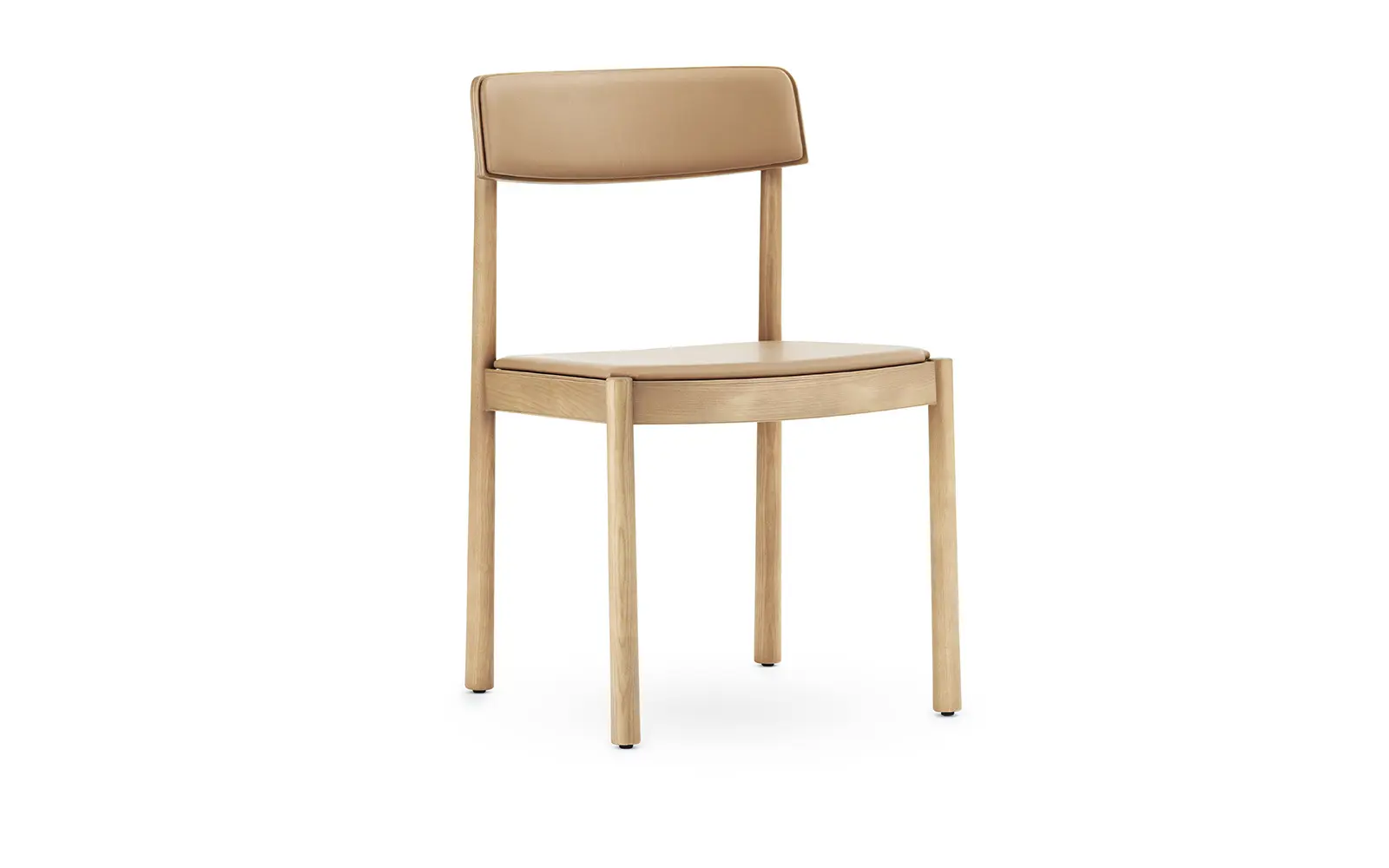 Normann Copenhagen Timb Stuhl gepolstert, Tan/ Camel