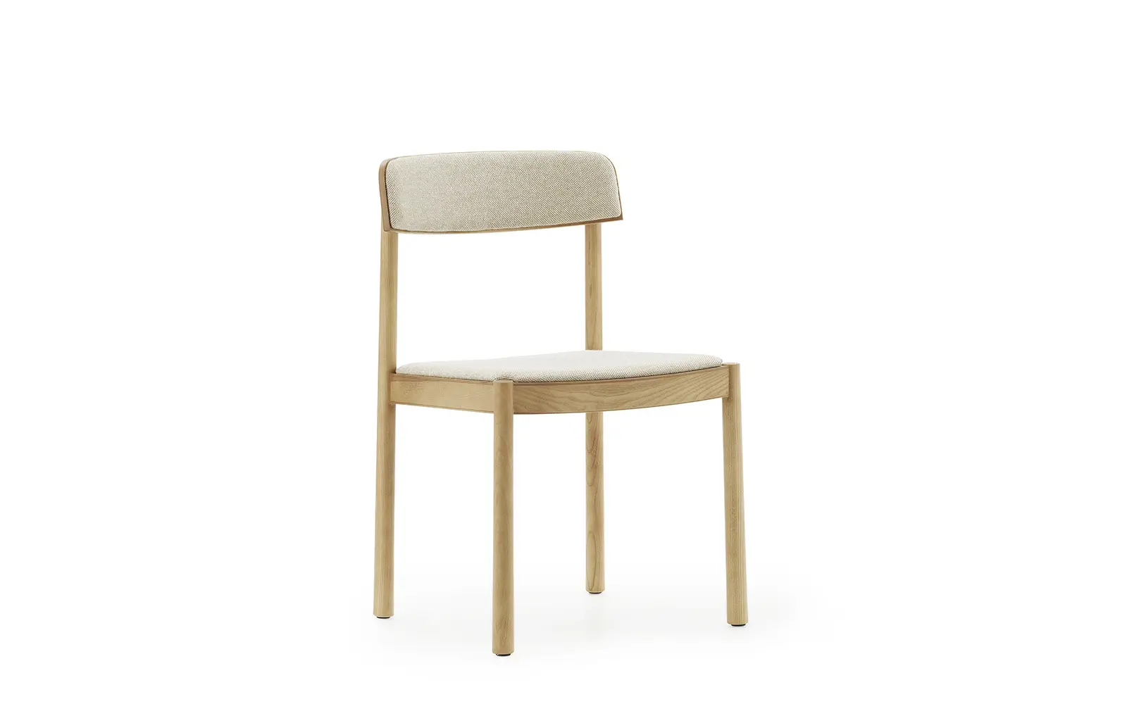 Normann Copenhagen Timb Stuhl gepolstert Tan / Hallingdal 220