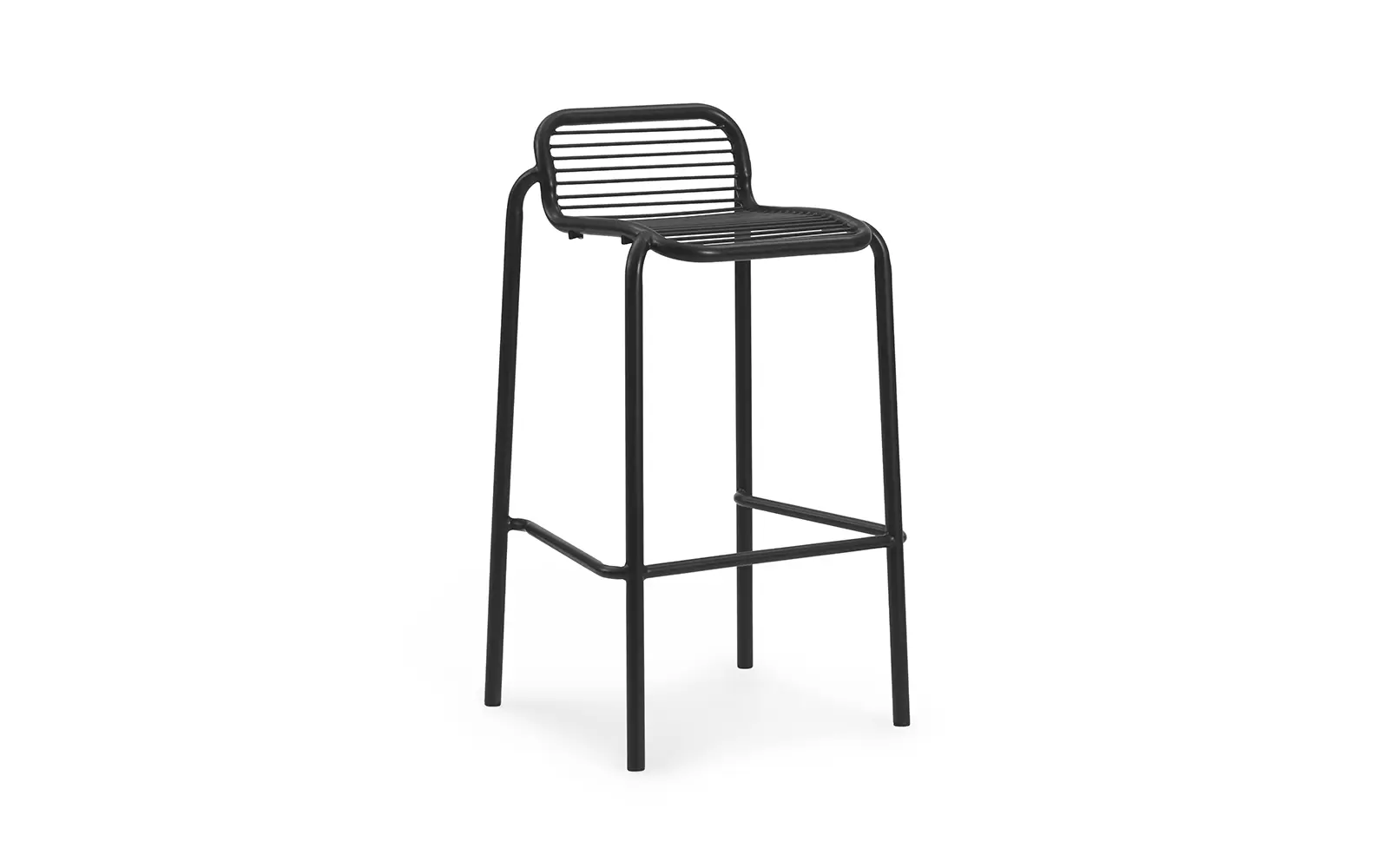 Normann Copenhagen Vig Barstool 75 cm Black