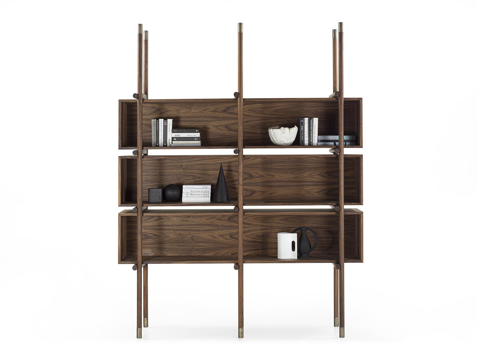 RIVA 1920 AQUA BOOKSHELF Bücherregal aus Massivholz – Bild 2
