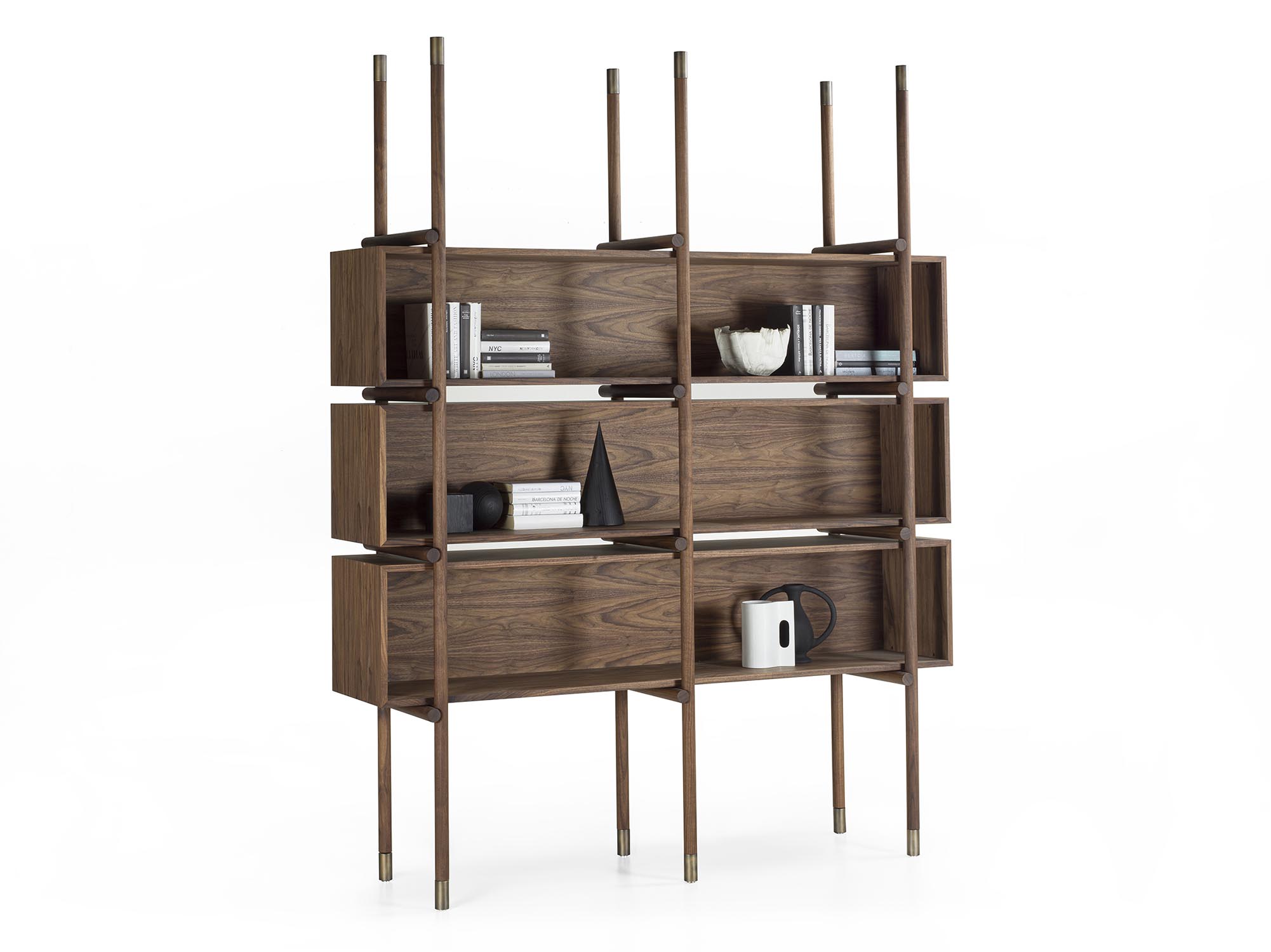 RIVA 1920 AQUA BOOKSHELF Bücherregal aus Massivholz – Bild 3