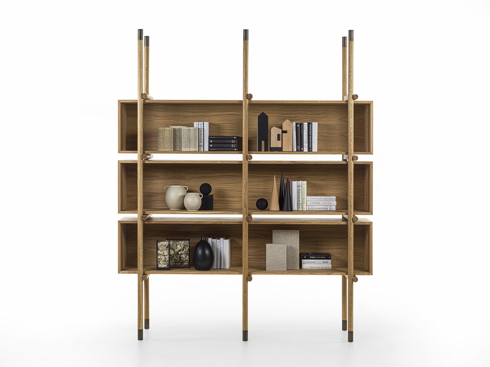 RIVA 1920 AQUA BOOKSHELF Bücherregal aus Massivholz – Bild 10