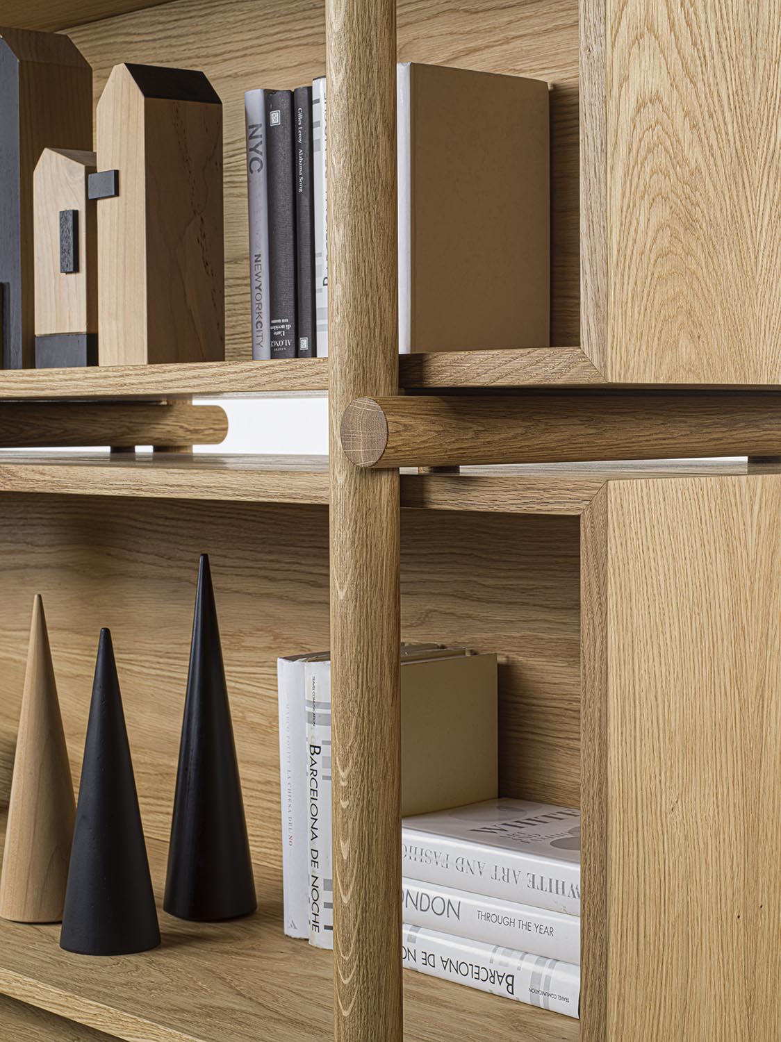 RIVA 1920 AQUA BOOKSHELF Bücherregal aus Massivholz – Bild 12