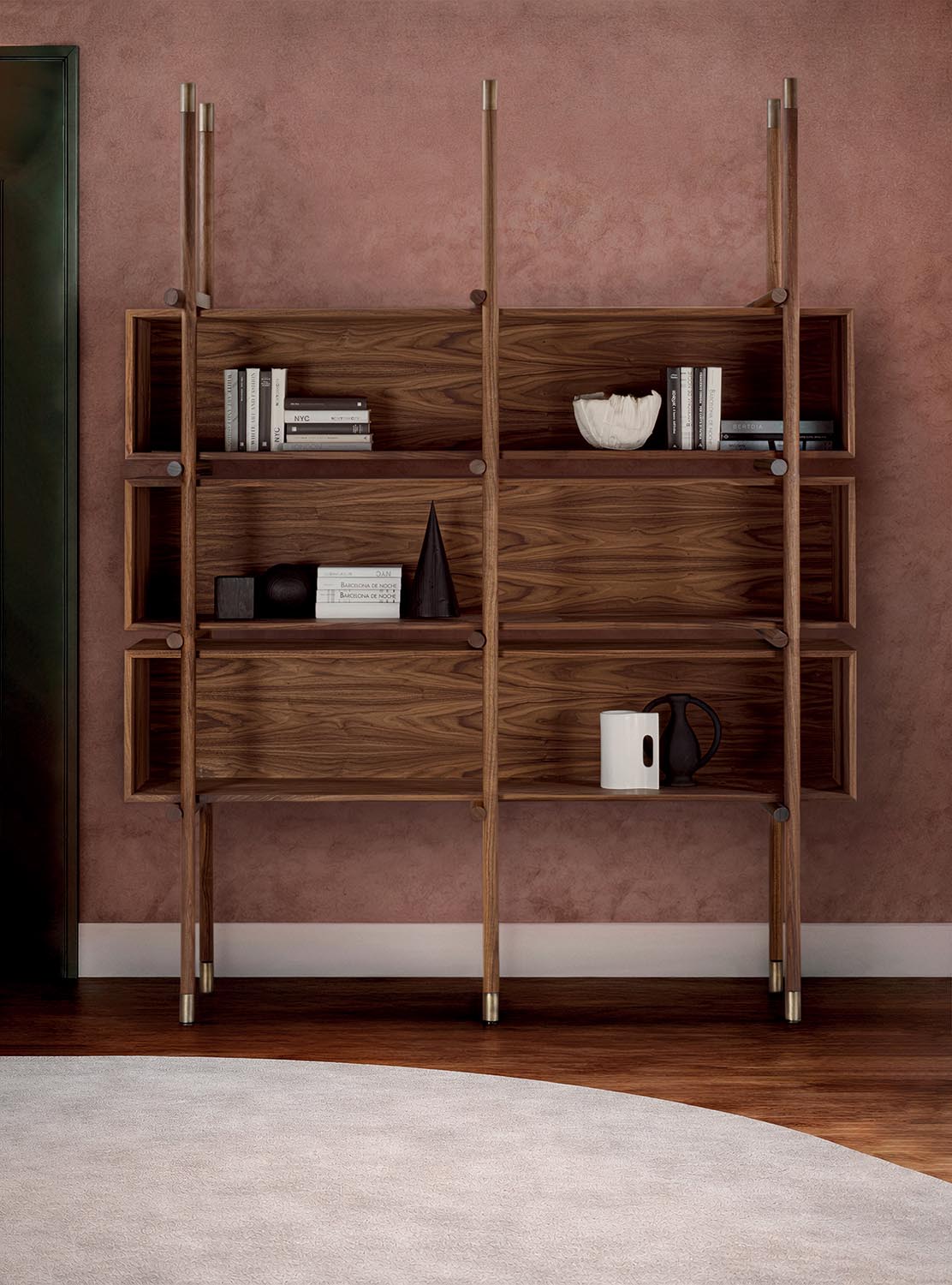 RIVA 1920 AQUA BOOKSHELF Bücherregal aus Massivholz – Bild 14