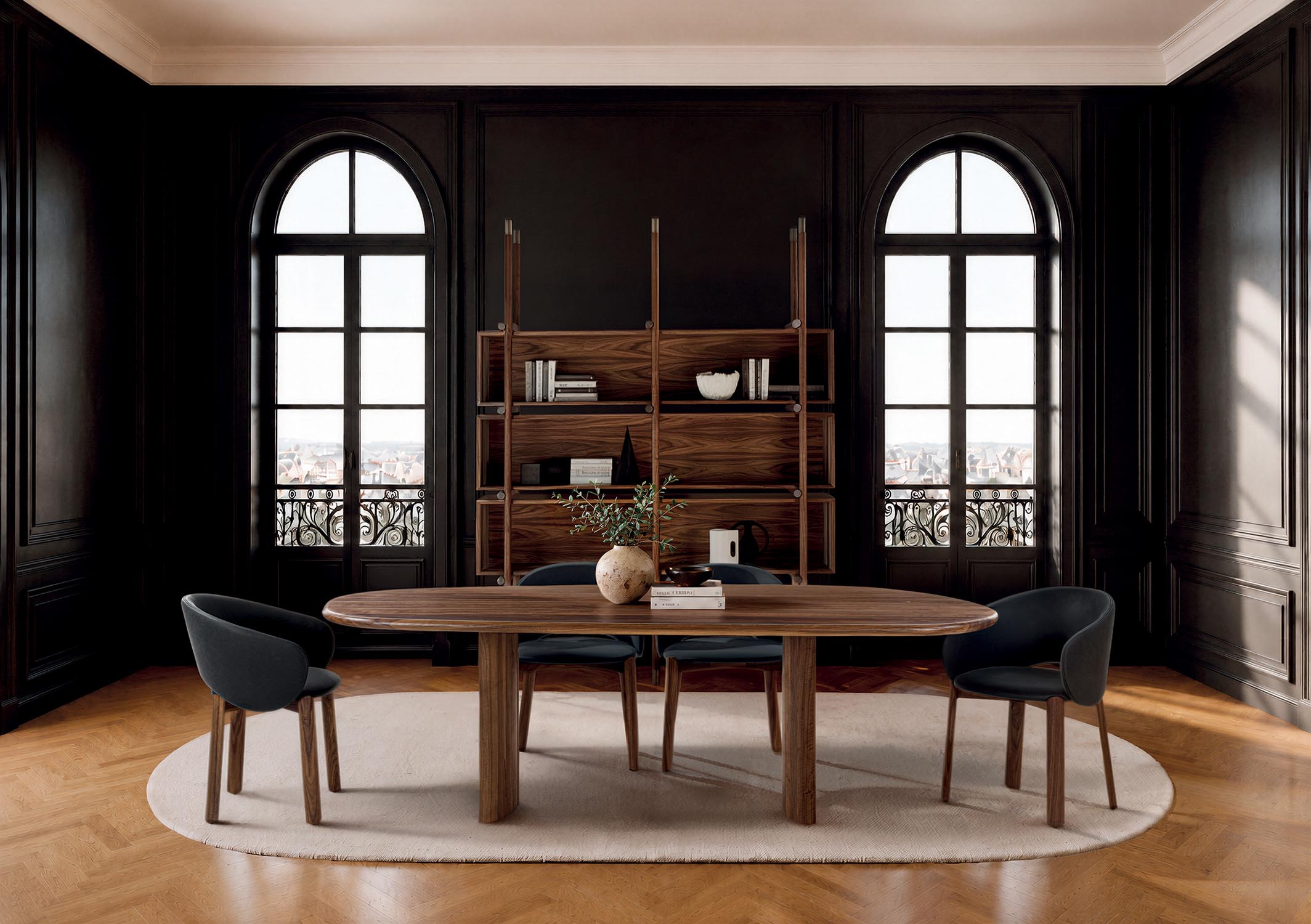 RIVA 1920 AQUA BOOKSHELF Bücherregal aus Massivholz – Bild 16