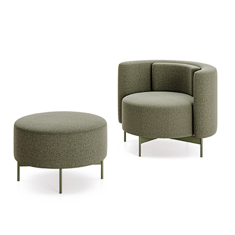 Ronda Design Ghanta Armchair & Ottoman