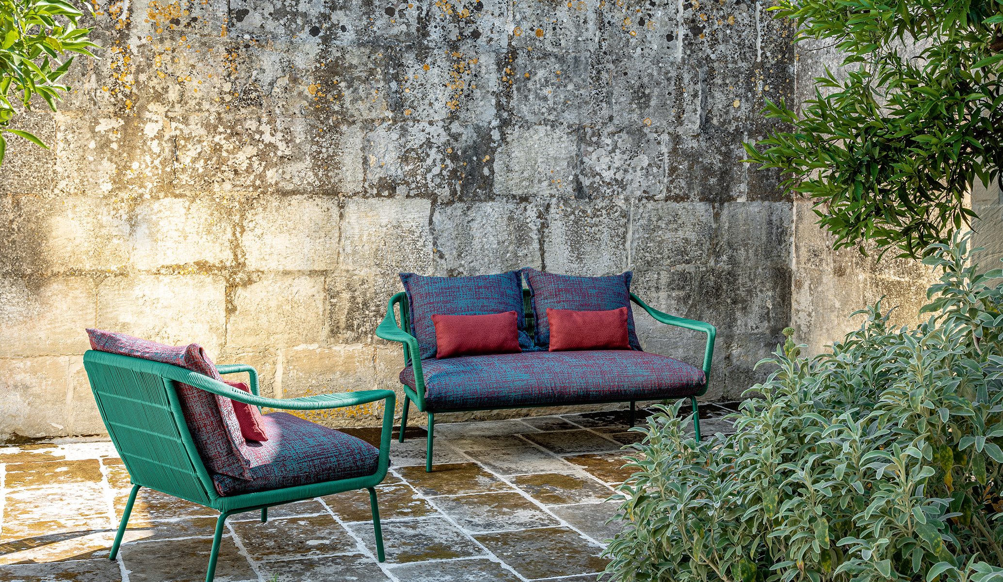 Talenti Cruise//alu Divano love seat
