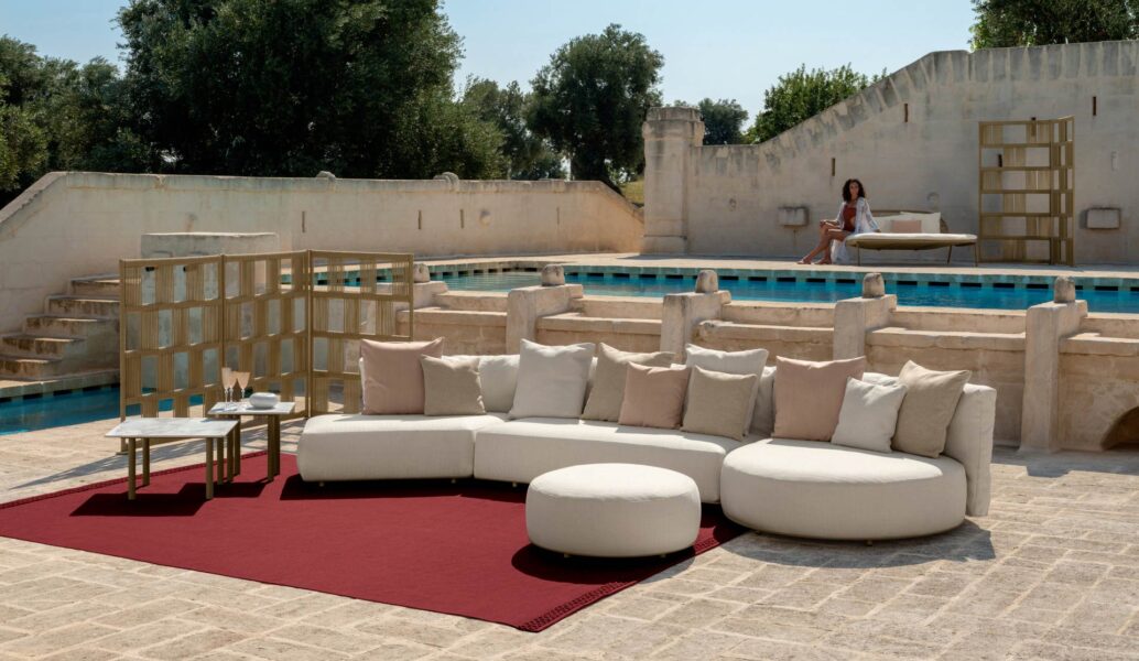 Talenti Scacco Pouf rotondo – Bild 2