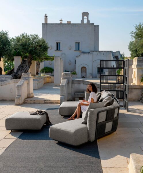 Talenti Scacco Pouf rotondo – Bild 4