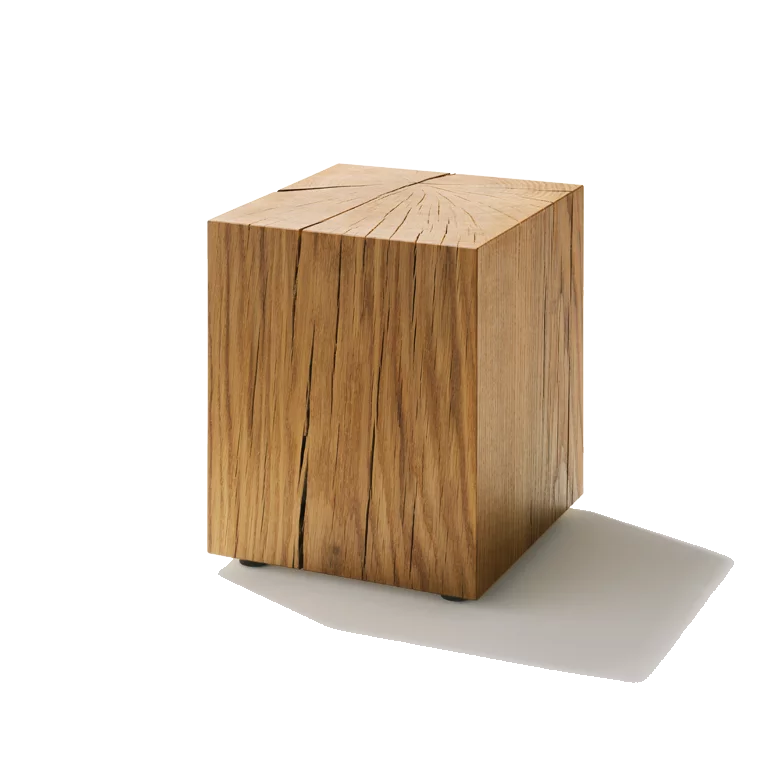 TEAM 7 Naturholzblock Beistelltisch