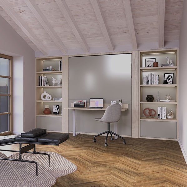 Wallbed Italia Wall beds with desk – Smart working
