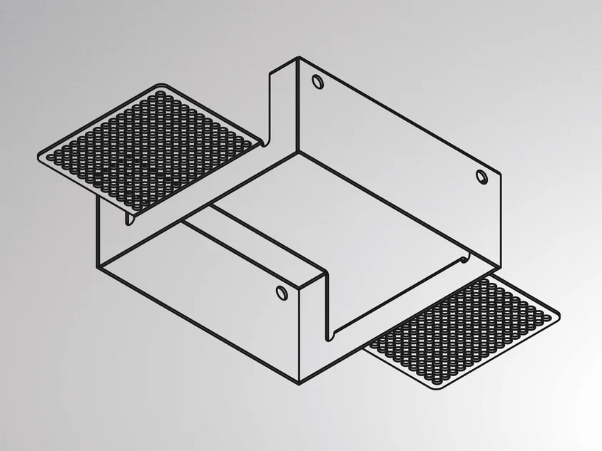 Molto Luce Grid Einbaurahmen Rahmenlos